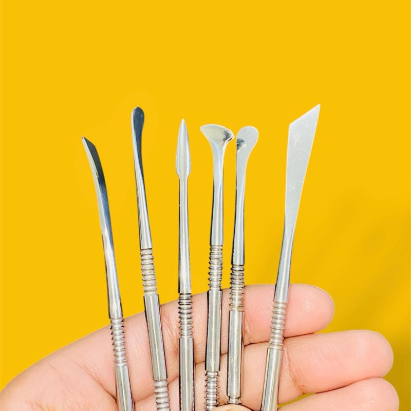 Pottery Clay Molding Sculpting Tools - Stainless Steel Double Ended Design