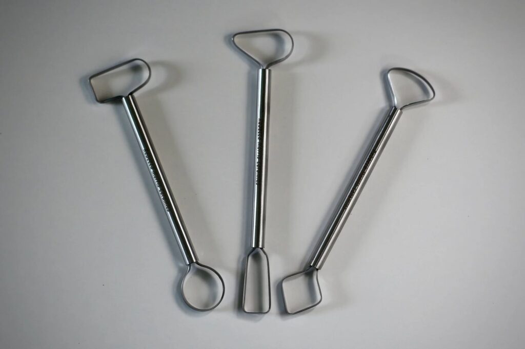 (SET OF 3) DOUBLE ENDED TRIMMING TOOLS
